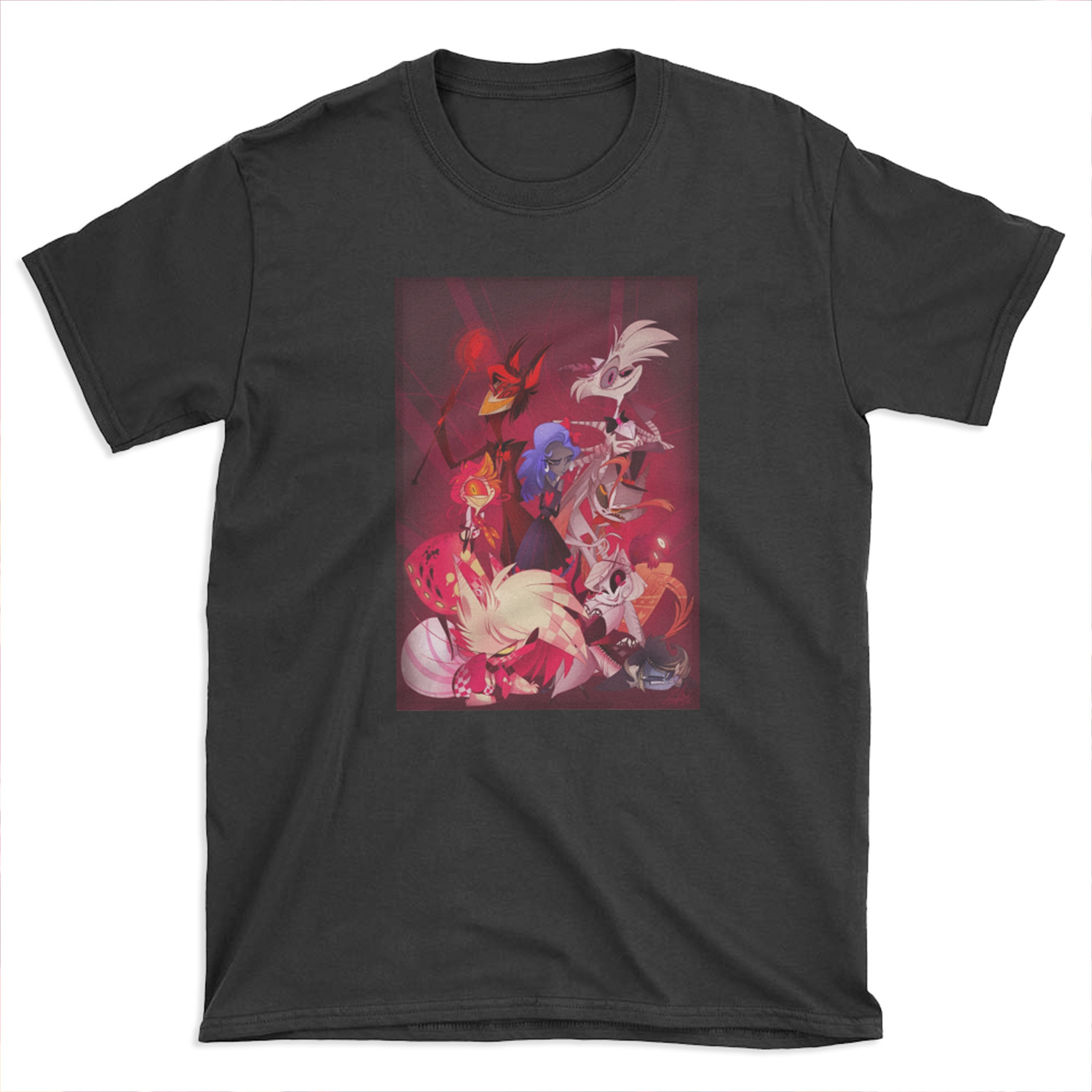 (Original) Hazbin Hotel Cast T-shirt Tee - Chief T-shirt