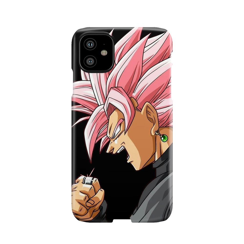 Black Goku Rose Phone Case - Chief T-shirt