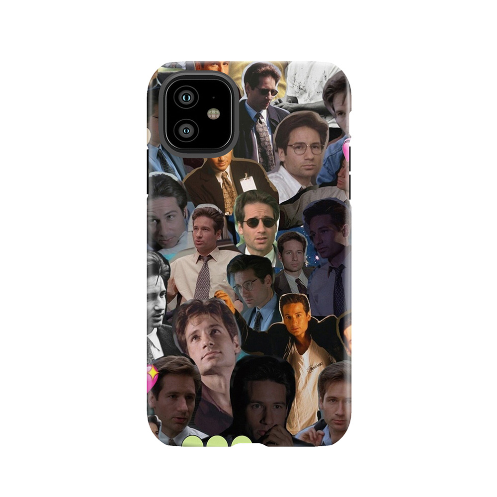 David Duchovny/Fox Mulder Collage Tough Phone Case - Chief T-shirt