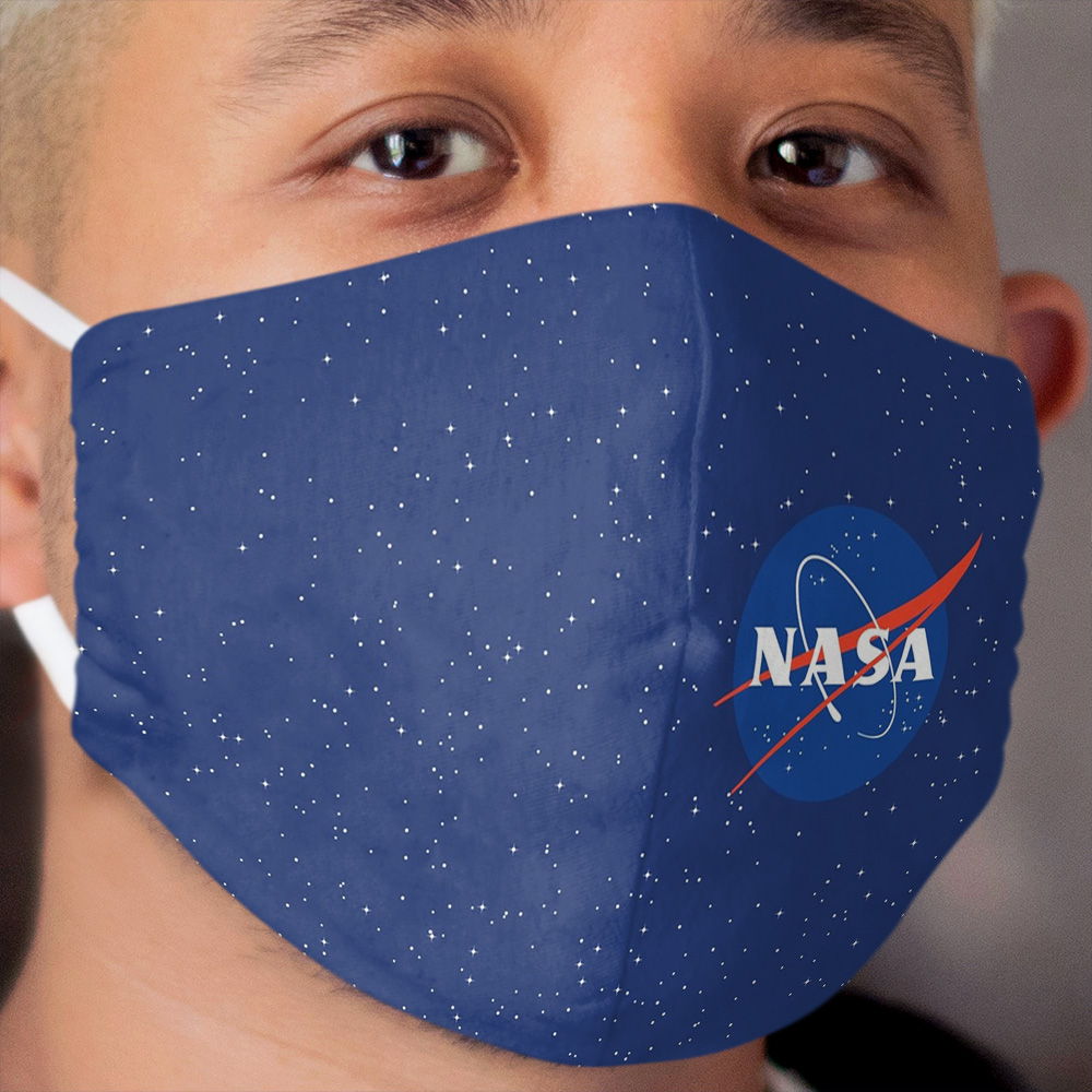 Nasa Space Stars Cloth Face Mask - Chief T-shirt