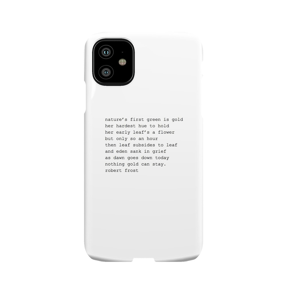 The Outsiders Poem Phone Case Chief T shirt