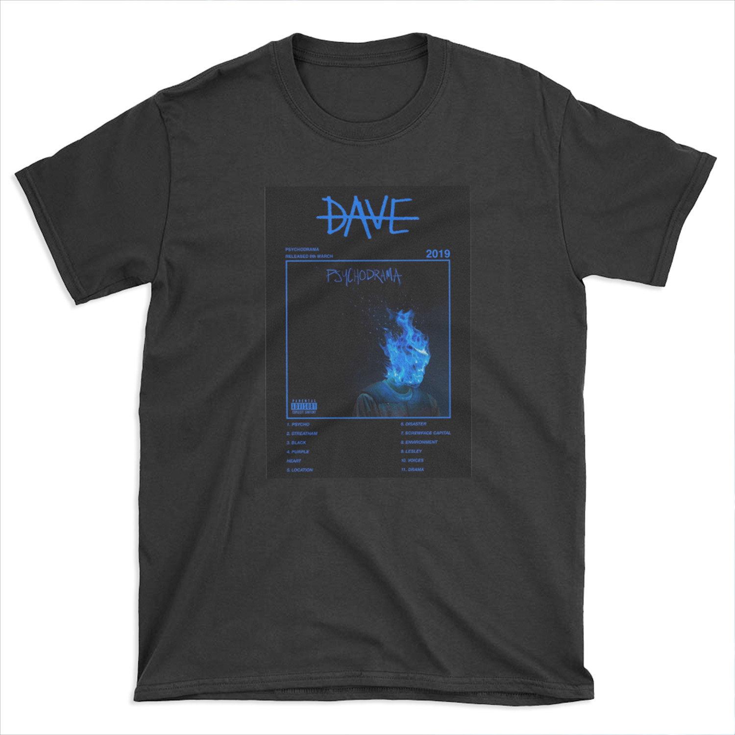 Dave Psychodrama artwork T-shirt Tee - Chief T-shirt