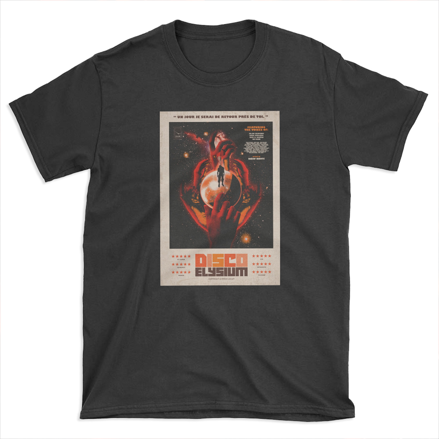 Disco Elysium One Sheet T-shirt Tee - Chief T-shirt