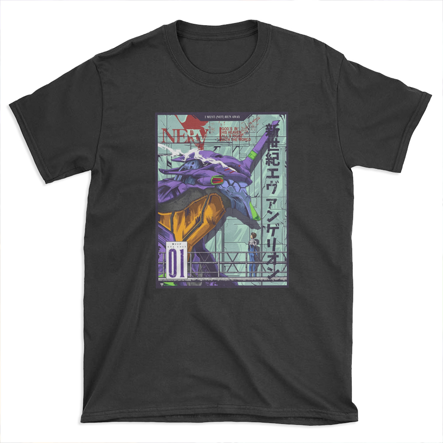 Neon Genesis Evangelion (Evangelion Unit-01) T-shirt Tee - Chief T-shirt