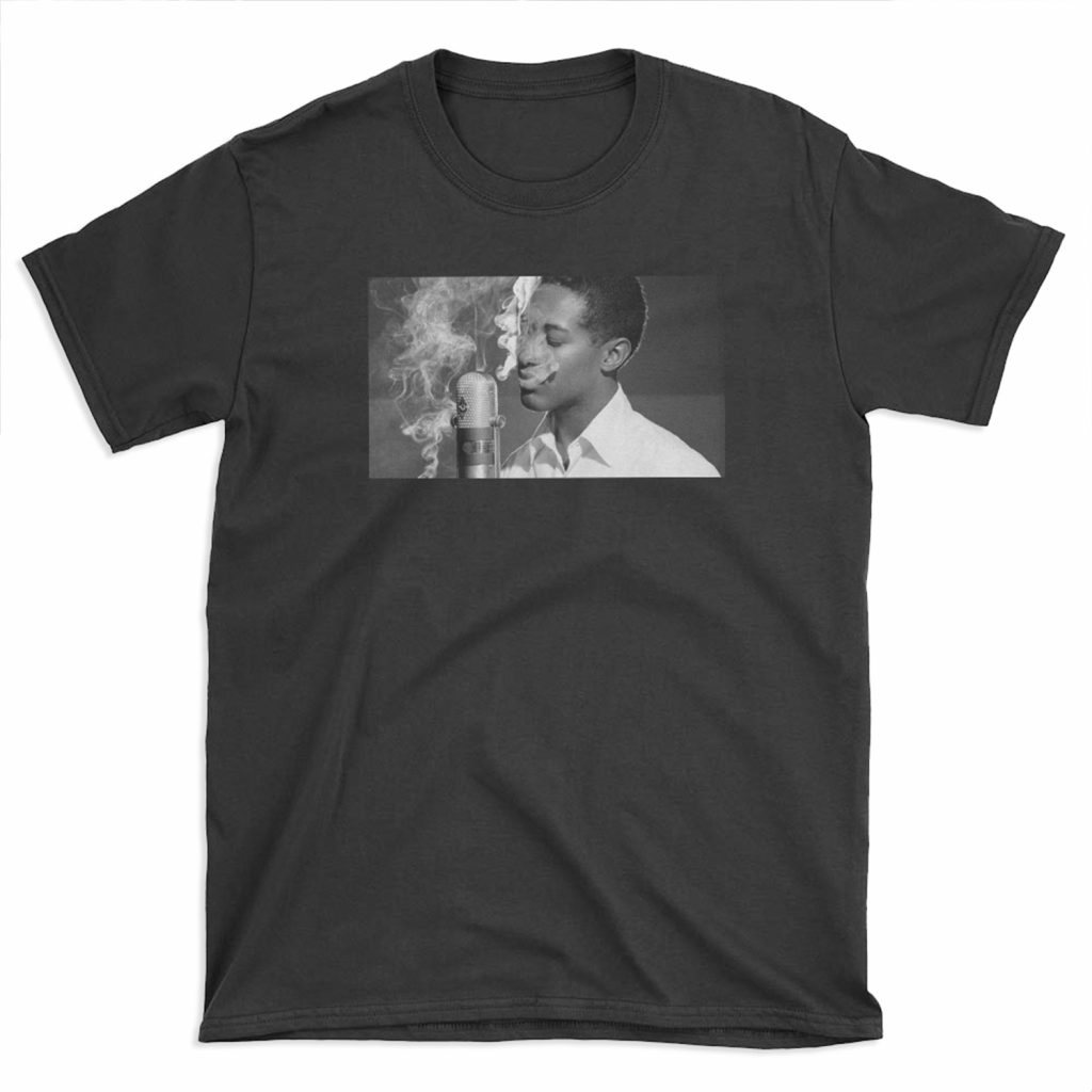 Sam Cooke Smoke Recording T-shirt Tee - Chief T-shirt