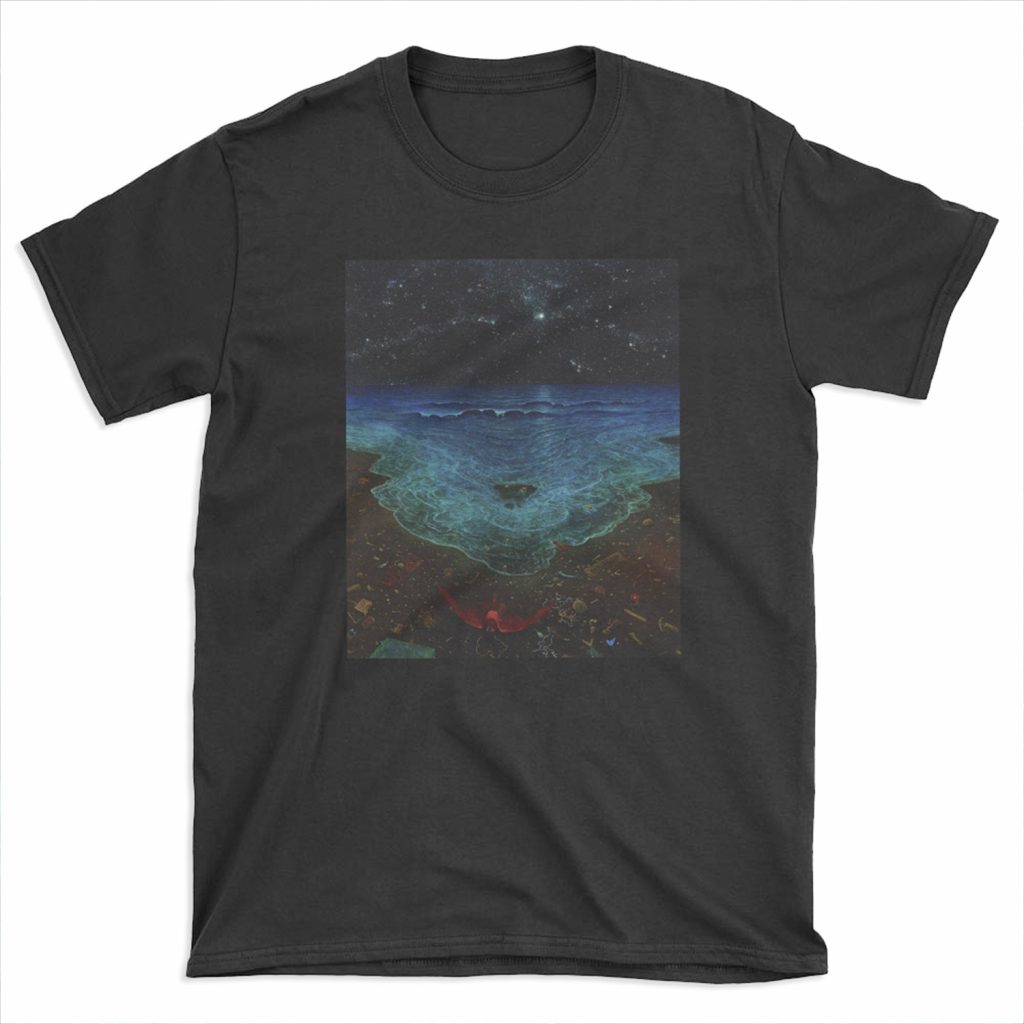 Untitled (The Ocean), by Zdzisław Beksiński T-shirt Tee - Chief T-shirt