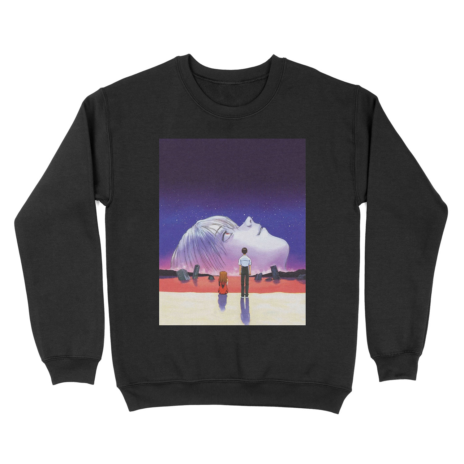 The End Of Evangelion (HD - No Text & Logos) Unisex Crewneck Sweatshirt ...