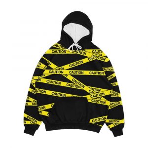 Caution Tape Men's All-Over-Print Hoodie - Chief T-shirt