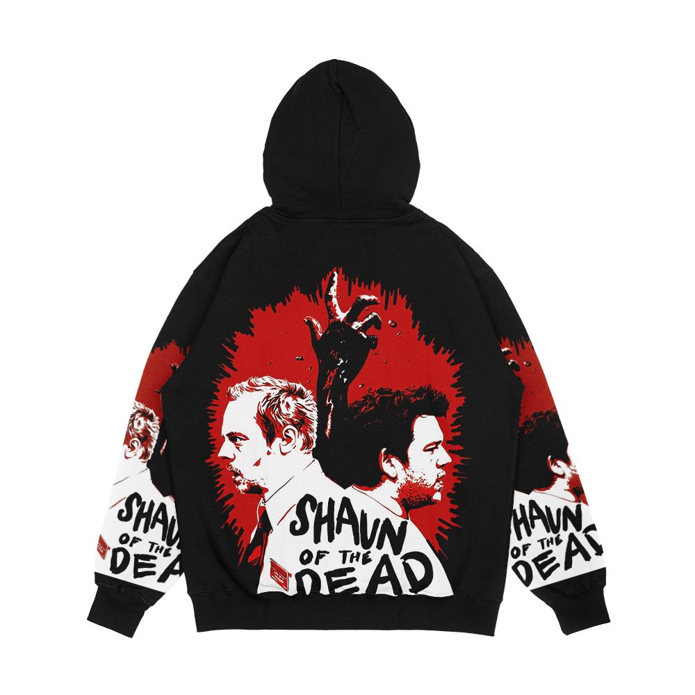 Shaun Of The Dead Poster Men s All Over Print Hoodie Chief T shirt